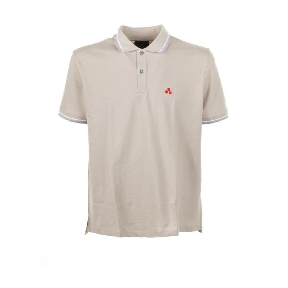PEUTEREY Men's Classic Pique Polo Shirt Men SAND T-Shirts